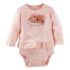 Ruffle-hem bodysuit